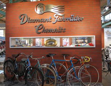 Fahrradwand Diamantfahrräder